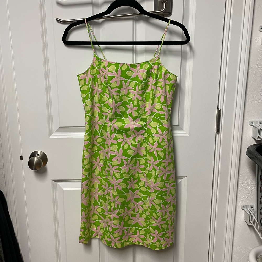 Lilly Pulitzer white label dress